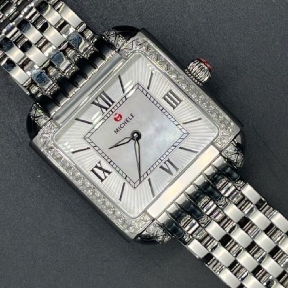 Michle watch with Diamonds 
orignal price $1500